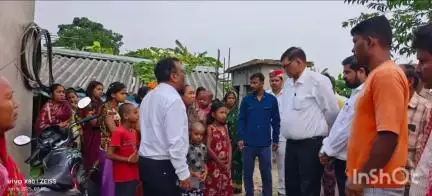 जिलाधिकारी तत्काल मौके पर पहुंचकर सेल्हा में परिजनों से मिलें दी सांत्वना एवं हर सम्भव मदद करने का दिया आश्वासन। 
मृतक क