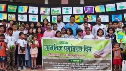 वर्धा: शहरातील डाॅ. बाबासाहेब आंबेडकर पुतळा येथून जागतिक पर्यावरण दिनानिमित्त पर्यावरण रॅली; पर्यावरण प्रेमीचा रॅलीत सहभाग