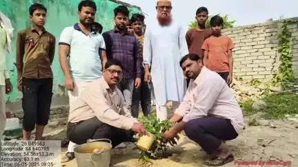 लहलादपुर के विभिन्न विद्यालय में विश्व पर्यावरण दिवस के शुभ अवसर पर प्रखंड शिक्षा पदाधिकारी प्रखंड विकास पदाधिकारी निलेश कुमार जी ने किया पौधारोपण