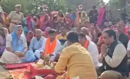 बाड़मेर: बाड़मेर में 'वंदे गंगा जल संरक्षण जन अभियान' के तहत ज़िला स्तरीय कार्यक्रम का आयोजन, पोकरण विधायक रहे उपस्थित