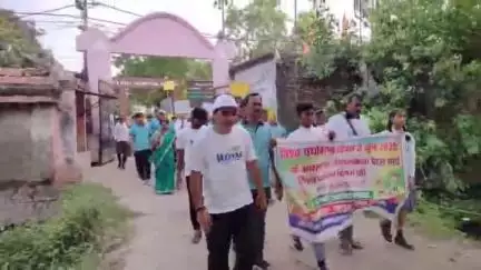 बेतिया: विश्व पर्यावरण दिवस पर बेतिया में निकली प्रभात रैली, बच्चों ने सीखा पर्यावरण संरक्षण का महत्व