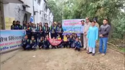 चम्पावत: जिला मुख्यालय की सिप्टी क्षेत्र में विश्व पर्यावरण दिवस के अवसर पर जल संरक्षण के लिए निकाली गई जागरूकता रैली