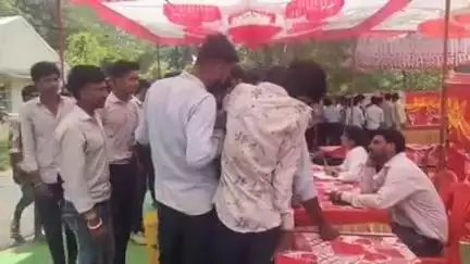 खंडवा नगर: खंडवा आईटीआई कॉलेज में रोजगार मेले का आयोजन किया गया
