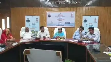 चित्तौड़गढ़: कलेक्ट्रेट के DRD सभागार में प्रभारी मंत्री मंजू बाघमार ने प्रेस वार्ता कर दी जानकारी