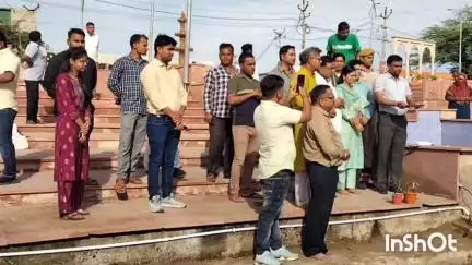 कुम्हेर: कुम्हेर में बंदे गंगाजल संरक्षण जन अभियान का शुभारंभ, 15 दिन चलेगा कार्यक्रम का आयोजन