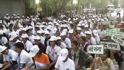 नागौर: विश्व पर्यावरण दिवस के मौके पर नागौर में 'रन फॉर एनवायरमेंट' कार्यक्रम का हुआ आयोजन