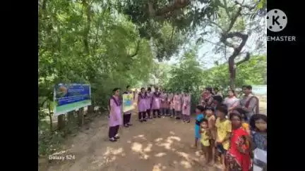 বিষ্ণুপুর: বিশ্ব পরিবেশ দিবস উপলক্ষে বিষ্ণুপুর কলেজ অফ নার্সিং এ গাছ লাগিয়ে দিনটিকে পালন করলেন ছাত্রীরা
