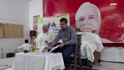 खंडवा नगर: प्रजापिता ब्रह्माकुमारी ईश्वरीय विश्वविद्यालय में खंडवा कलेक्टर ने किया पौधारोपण, दिलाई शपथ