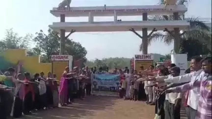 बड़ी सादड़ी: विश्व पर्यावरण दिवस पर बड़ीसादड़ी रेंज स्थित सीतामाता वन्यजीव अभयारण्य के दमदमा गेट पर जन जागरूकता कार्यक्रम का आयोजन