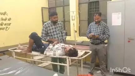 धामपुर: नहटौर के झालू मार्ग पर गांव नारायणपुर के पास नीलगाय से बाइक टकराने पर बाइक सवार गंभीर रूप से हुआ घायल