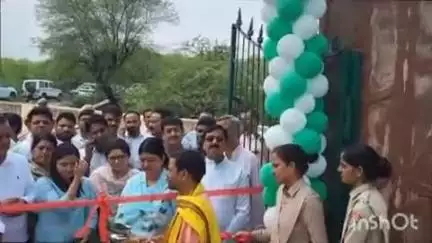 टोंक: ज़िला प्रमुख सरोज बंसल ने ज़िला कलेक्टर डॉ सौम्या झा के साथ दूधिया बालाजी लव कुश वाटिका का किया लोकार्पण