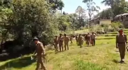 पोखरी: नागनाथ में वन विभाग ने एनसीसी कैडेट्स के साथ विभिन्न प्रजातियों के पौधों का किया रोपण