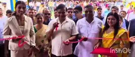 উত্তৰ গুৱাহাটী ভাগ: চন্দ্ৰাত মুকলি কৰা হ'ল লাভলীনা বক্সিং একাডেমী, মুখ্যমন্ত্ৰী ড০ হিমন্ত বিশ্ব শৰ্মাই আনুষ্ঠানিকভাৱে উদ্বোধন কৰে একাডেমীখন