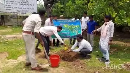 नाला: विश्व पर्यावरण दिवस पर नाला प्रखंड मुख्यालय में वन विभाग द्वारा वृक्षारोपण कार्यक्रम आयोजित
