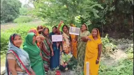 घोसी: भगवान मानव कल्याण समिति व नारी संघ की सहभागिता से अरियासो सहित ग्राम पंचायतों में चलाया गया पर्यावरण जागरूकता अभियान