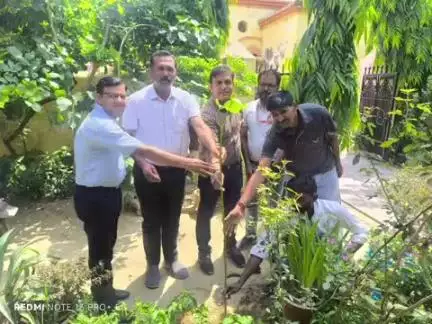 सुल्तानपुर: स्वशासी राज्य चिकित्सा महाविद्यालय में पौधरोपण अभियान की शुरुआत, सीएमएस ने दिया पर्यावरण संरक्षण का संदेश