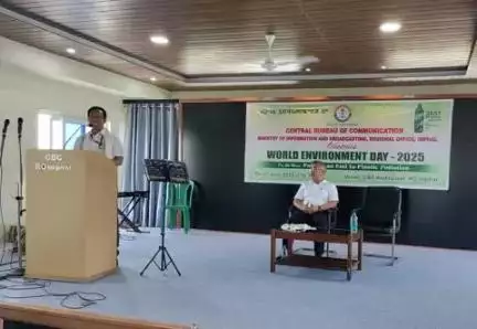 Central Bureau of Communication, Ministry of I&B, RO Imphal observes #WorldEnvironmentDay 🌱🌍 today at CBC Auditorium.

#EndPlasticPollution