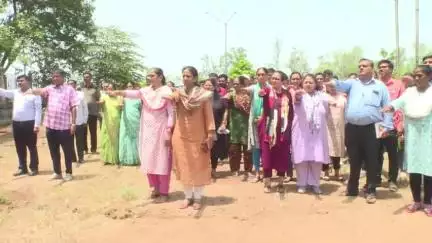 નડિયાદ: વિશ્વ પર્યાવરણ દિવસની ઉજવણી અંતર્ગત જિલ્લા પંચાયત ખાતે ઉજવણી કરવામાં આવી