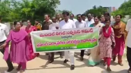 అంతర్జాతీయ పర్యావరణ దినోత్సవం పురస్కరించుకుని మొక్కలు నాటే కార్యక్రమంలో పాల్గొన్న సీనియర్ సివిల్ జడ్జి ఎం. బాబు
