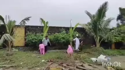 বাসন্তী: সুন্দরবন আল-মানার গার্লস মিশনের পড়ুয়াদের নিয়ে শতাধিক চারা গাছ রোপণ করে বিশ্ব পরিবেশ দিবস পালন সমাজসেবীদের