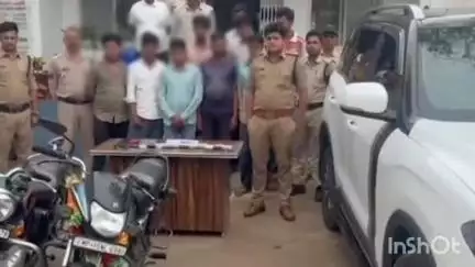 पठारी: खुरई मार्ग पर पुलिस ने ऑनलाइन सट्टा खेल रहे 9 आरोपियों को किया गिरफ्तार