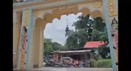 বজালী ভাগ: জালিখাটা কলিবাৰী শিৱ থানত থকা পুৰণি বিষ্ণু মন্দিৰটোৰ পুনঃনিৰ্মাণৰ কামৰ শিলান্যাস কৰে মন্ত্ৰী ৰণজিৎ কুমাৰ দাসে