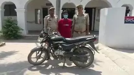 नकुड: पुलिस ने बाइक चोरी की घटना का किया खुलासा, जुड्डी चौराहे से चोर को बाइक सहित किया गिरफ्तार
