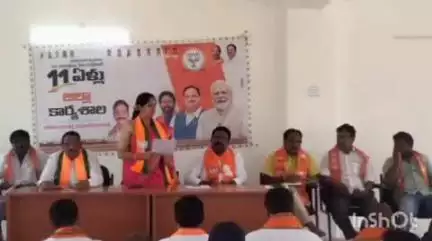 భూపాలపల్లి: ప్రధాని మోడీ 11 సంవత్సరాల్లో సాధించిన విజయాలను ప్రజల్లోకి తీసుకెళ్లాలి : బిజెపి రాష్ట్ర అధికార ప్రతినిధి కీర్తి రెడ్డి