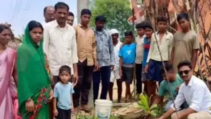 चामोर्शी: मारोडा येथे शिवकल्याण संस्थेच्या वतीने पर्यावरण दिनानिमित्त वृक्षारोपण संपन्न