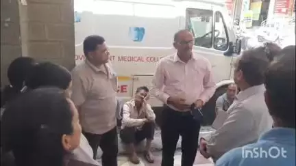 हमीरपुर: मेडिकल कॉलेज हमीरपुर में एसडीएम संजीत सिंह ने मॉक ड्रिल की तैयारियों की की समीक्षा