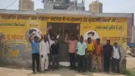 मुरादाबाद: ग्राम खाईखेड़ा में सामुदायिक शौचालय खराब होने की वजह से ग्रामीणों के सामने बनी जन समस्या #jansamasya