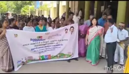 பெரம்பலூர்: கலெக்டர் அலுவலகத்தில் உலக சுற்றுச்சூழல் தினத்தை முன்னிட்டு குப்பைகள் அகற்றும்பணி,
கலெக்டர் பார்வையிட்டார்