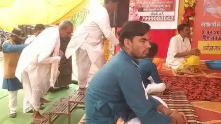 प्रदेश अध्यक्ष राम जगदीश दांगी भारतीय किसान यूनियन महाशक्ति श्रीमद् भागवत कथा सुनने का और आरती करने का स्वभाव प्राप्त हुआ जय जवान जय किसान
