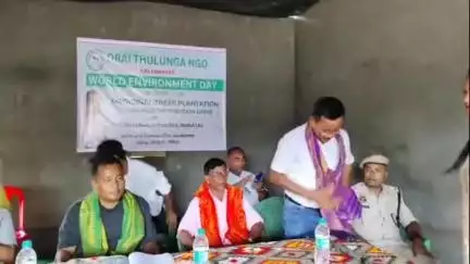 ওদালগুৰি: ওৰাঙৰ গৰুবান্ধা গাঁৱত অৰাই থুলুংগা এনজিঅ'ৰ উদ্যোগত বৃক্ষৰোপণ, গছ পুলি বিতৰণ কৰে বিধায়ক চৰণ বড়োৱে
