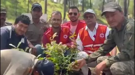 बागेश्वर: जोलकांडे में पौधारोपण कार्यक्रम आयोजित, रोपे गए 101 पौधे