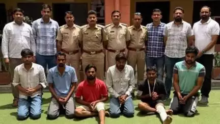 अग्रसेन नगर में व्यापारी के घर पर हुई फायरिंग का पुलिस ने किया पर्दाफाश, छह आरोपी गिरफ्तार