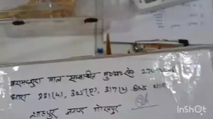 गोरखपुर: ताला तोड़कर आभूषणों और लाखों रुपये की चोरी करने वाले अभियुक्त को शाहपुर पुलिस ने किया गिरफ्तार