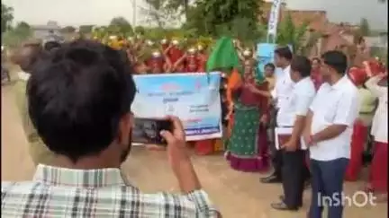 उनियारा: खेड़ली में वंदे गंगा जल संरक्षण पखवाड़ा की कलश यात्रा के साथ किया गया शुभारंभ