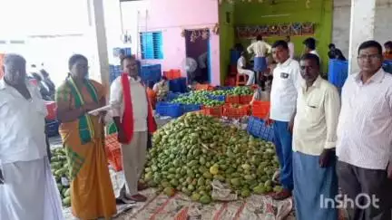 మామిడి రైతు గిట్టుబాటు ధర అమలు కావడం లేదు సిపిఎం, రైతు సంఘం నేతల బృందం
