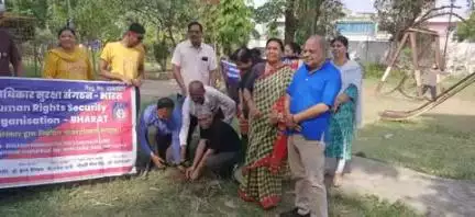 मानवाधिकार सुरक्षा संगठन भारत सतना इकाई द्वारा विश्व पर्यावरण दिवस 05 th जून को वृक्षारोपण कर मनाया गया।