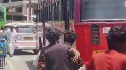 ராசிபுரம்: பட்டணத்தில் கட்டிட வேலை செய்த போது மின்சாரம் தாக்கி கட்டிட தொழிலாளி இறந்ததால் பரபரப்பு ஏற்பட்டது