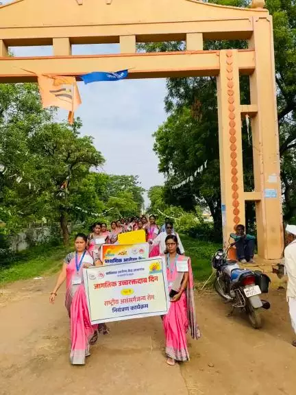प्राथमिक आरोग्य केंद्र आसगाव येथे उच्च रक्तदाब जनजागृती तसेच जागतिक पर्यावरण दिन निमित्त वृक्षारोपण करण्यात आले.