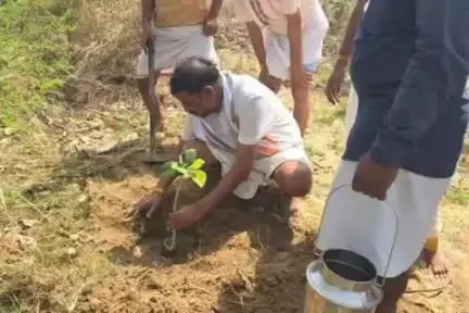 गाडरवारा: पूर्व राज्य मंत्री जालम पटेल गुरु स्थान शोकल पुर आसान जी पहुंचे, विश्व पर्यावरण दिवस पर किया पौधारोपण