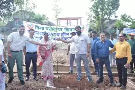 जशपुर: विश्व पर्यावरण दिवस जशपुर केदेशदेखा में पौधारोपण और प्लास्टिक मुक्त अभियान, विधायक रायमुनी भगत रहीं मुख्य अतिथि