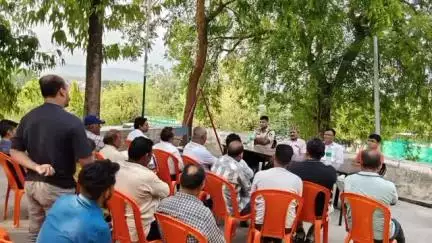 गोपद बनास: सीधी जिले के विभिन्न थाना परिसरों में आगामी त्योहारों को लेकर शांति समिति की बैठक संपन्न