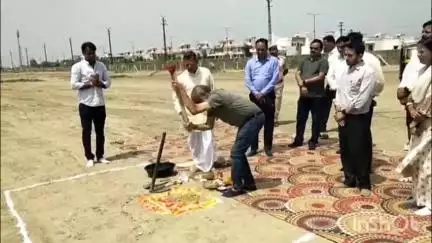 भीलवाड़ा: विश्व पर्यावरण दिवस पर पटेल नगर विस्तार योजना में 'महात्मा गांधी नगर वन' और मानसरोवर झील सौंदर्यकरण कार्यों का भूमि पूजन