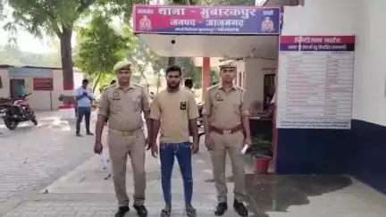आज़मगढ़: बम्हौर कांड में मुबारकपुर पुलिस ने एक आरोपी को गिरफ्तार कर चालान किया, अब तक चार अभियुक्त गिरफ्तार, शेष की तलाश जारी