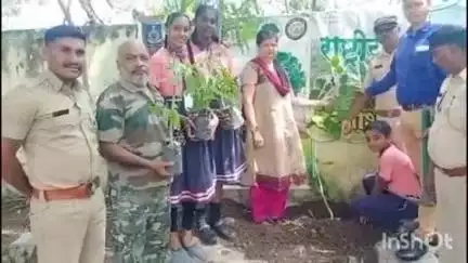 वाशिम: जागतिक पर्यावरण दिनानिमित्त सामाजिक वनीकरण विभागाने लाखाळा केले वृक्षारोपण