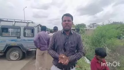 लातूर-जहीराबाद महामार्गावर लांबोटा पाटी येथे क्रुझर दुचाकीचा अपघात दुचाकीस्वार गंभीर जखमी