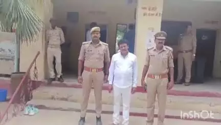 उन्नाव: उन्नाव थाना गंगा घाट पुलिस ने रंगदारी मांगने वाले आरोपी को गिरफ्तार कर भेजा जेल